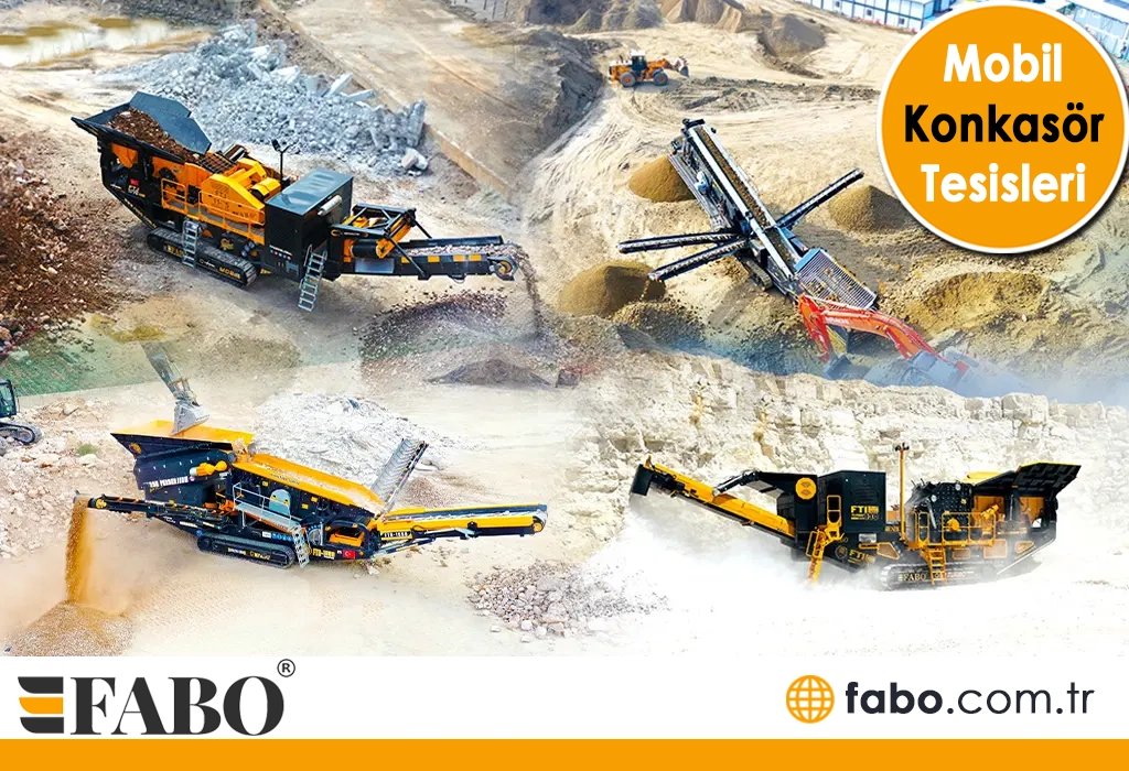 Konkasör – Mobil Konkasör Tesisleri